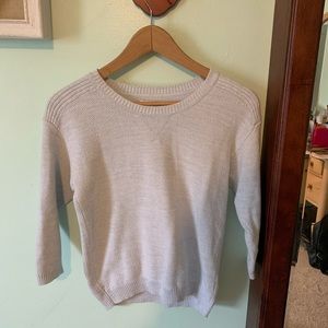 J Crew Baby Blue Knit Swearer